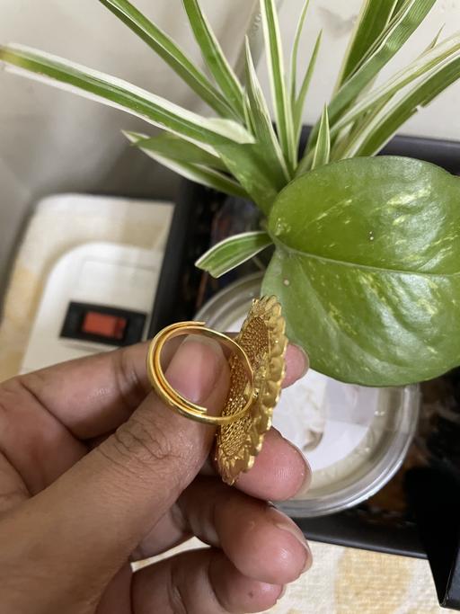 2 gram gold Jodha ring party wear