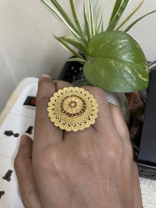 2 gram gold Jodha ring party wear