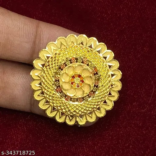 2 gram gold Jodha ring party wear