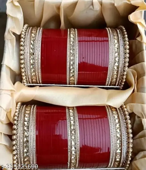 Shimmering Chunky Bracelet & Bangles