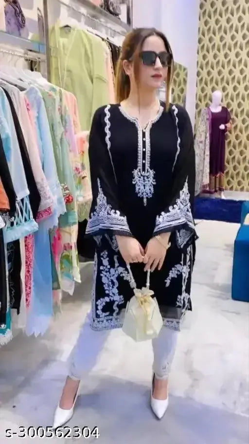 Snizvi | Pakistani Suit | Women Kurta Pair | Kurta Pair | Kurta With Palazoo | Kurta Pair For Women | Kurti | Kurta Sets | New Designer Kurta With Palazoo | Georgette Kurta Pair | Pakistani Kurta Pair