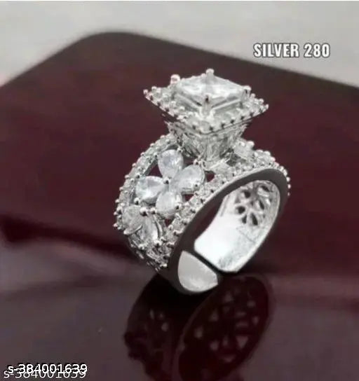 New Design Allure Glittering Ring