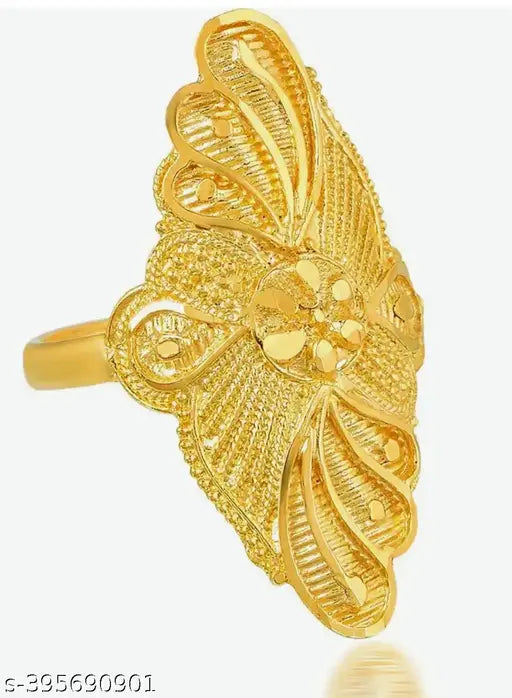 ALWAYA Presant A Latest Gold Plated Designer Finger Rings Callection..The Finest Quality Highly Polished And Gold Plated, Suitable For All Skin Types. No Irritation On Sensitive Skin. High Quality Gold Plated Ring For Girls & Womens Fashion.